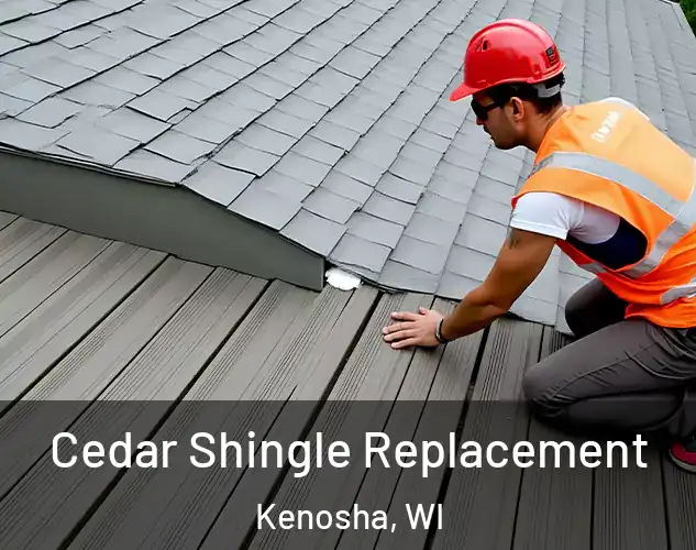  Cedar Shingle Replacement Kenosha, WI