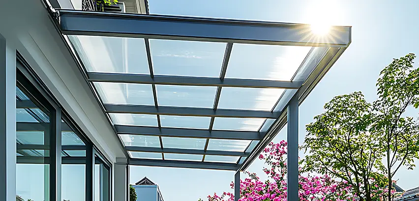 Glass Patio Roof Installation in Kenosha