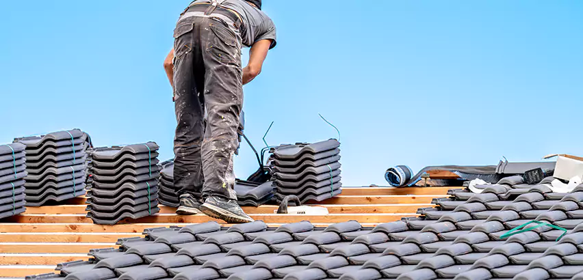 Replacing Tile Roof Underlayment in Kenosha