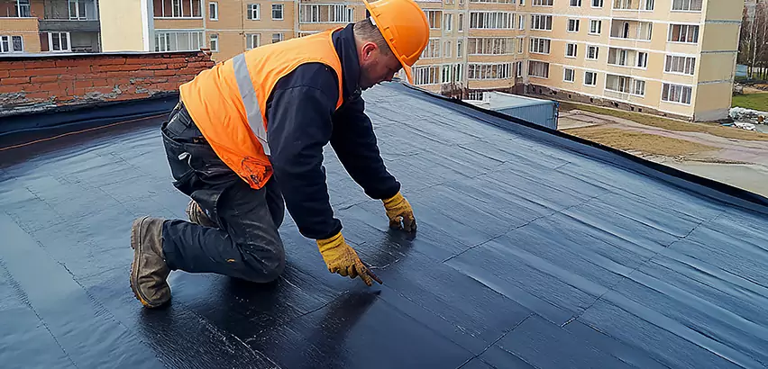 Residential TPO Roof Repair in Kenosha