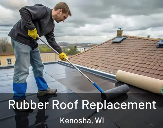  Rubber Roof Replacement Kenosha, WI